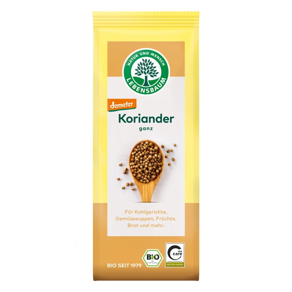 BIO - Coentros inteiros, Demeter, 30g