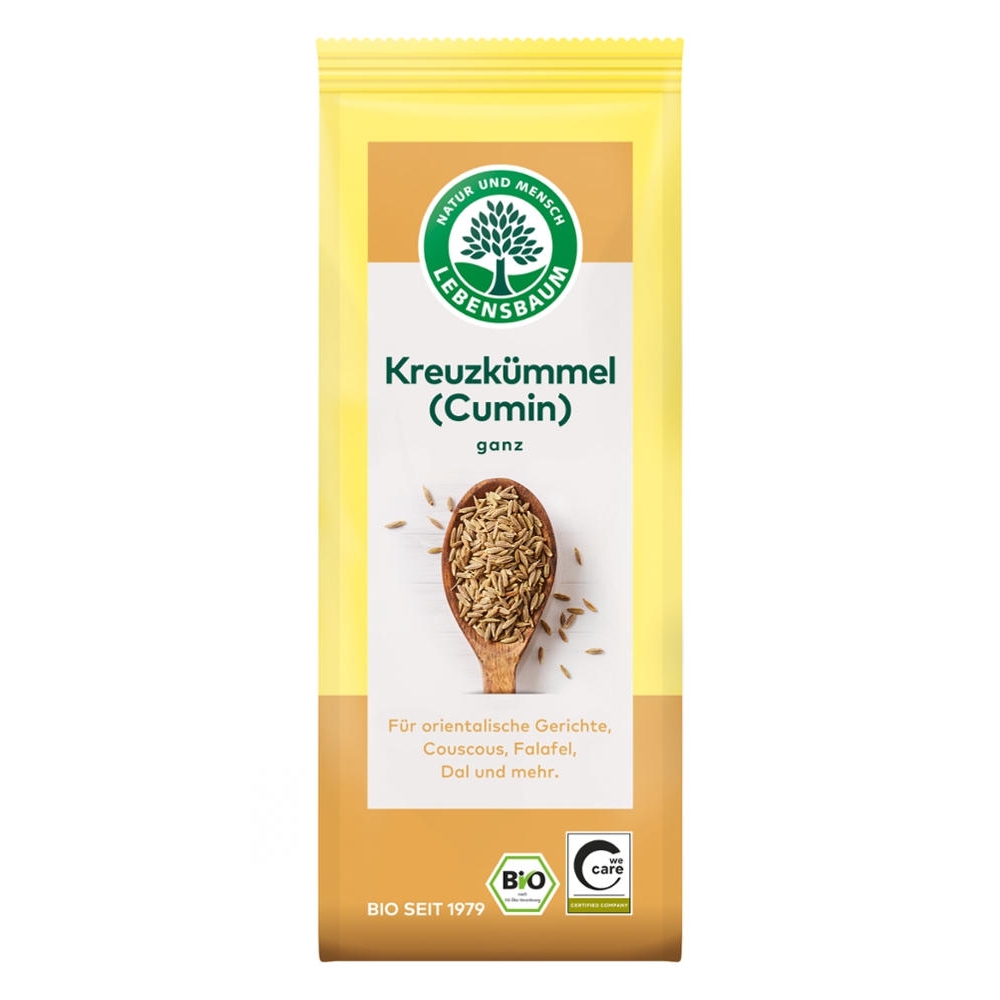 BIO - Semente de cominho (Kumin), inteiro 40g