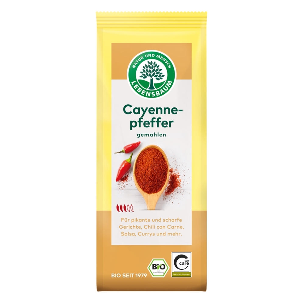 BIO - Pimenta Cayenne, moído, 50g