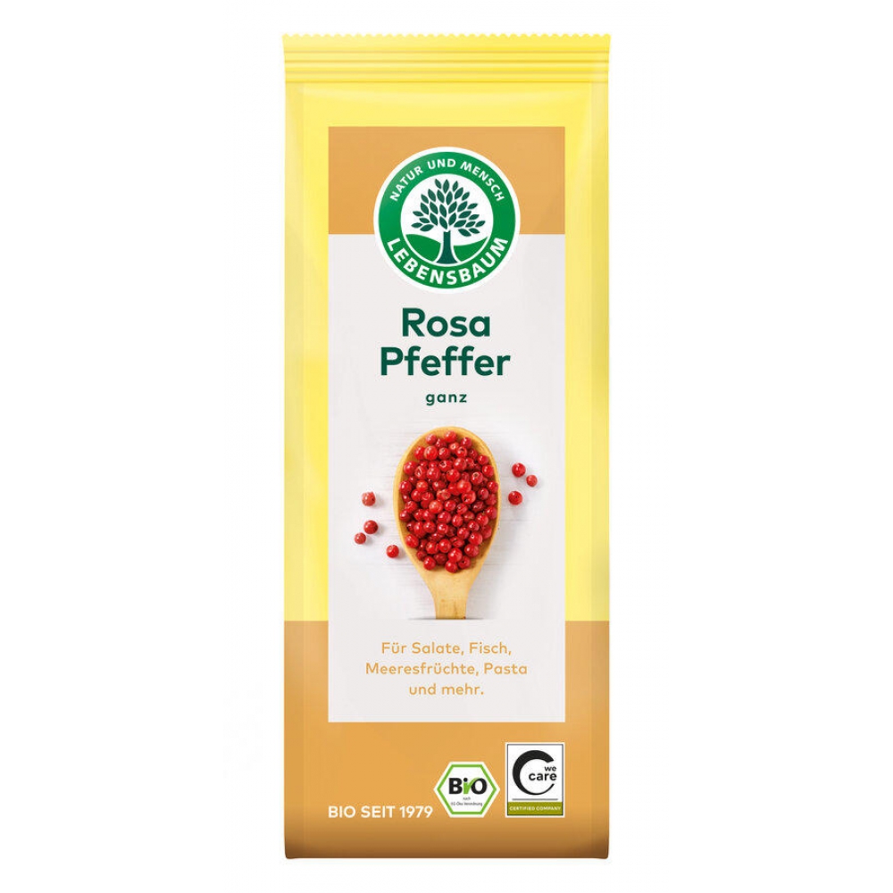 BIO - Pimenta cor-de- rosa, inteira, 25g