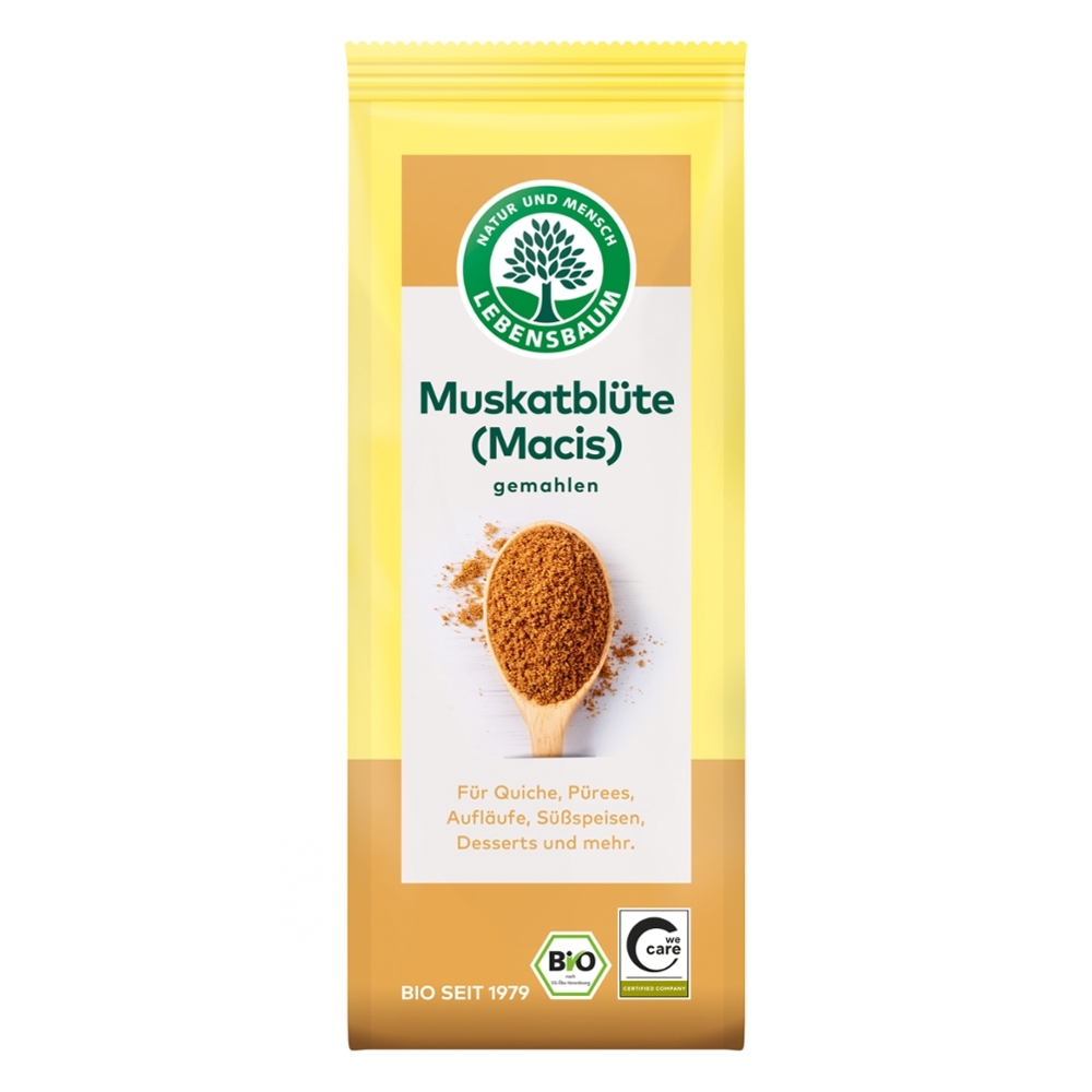 BIO - Flor de Noz-Moscada, moída, 30g