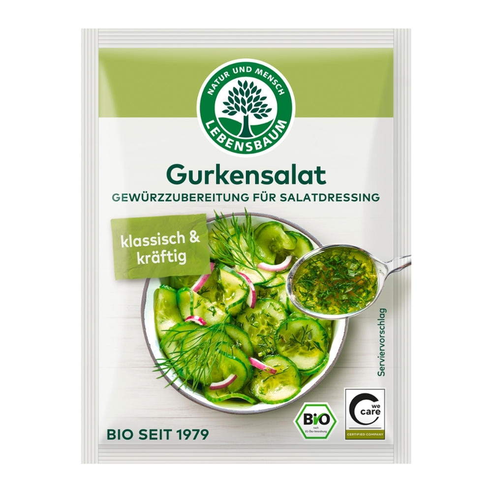 BIO - Mistura especiarias p/ salada de pepinos, 3x5g