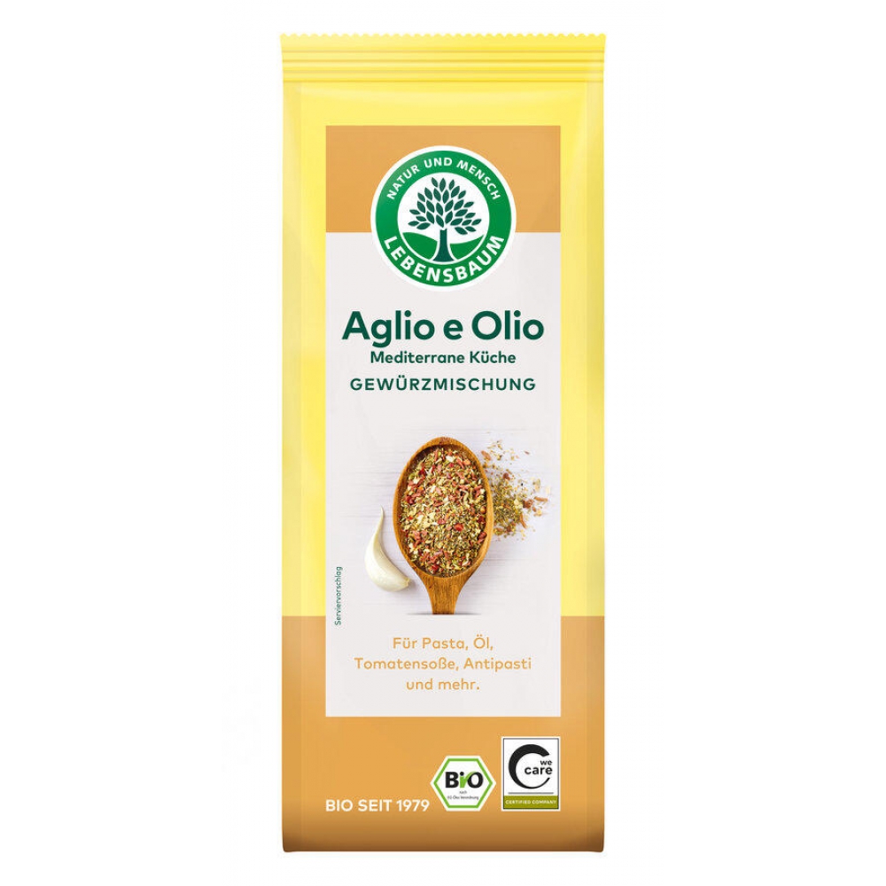 BIO - Mistura alho & Óleo - Cozinha Mediterrânea, 40g