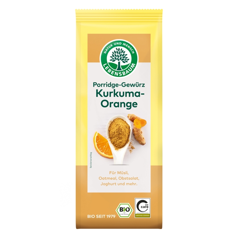 BIO - Mistura de especiarias p/ papas c/ Curcuma & Laranja, 50g