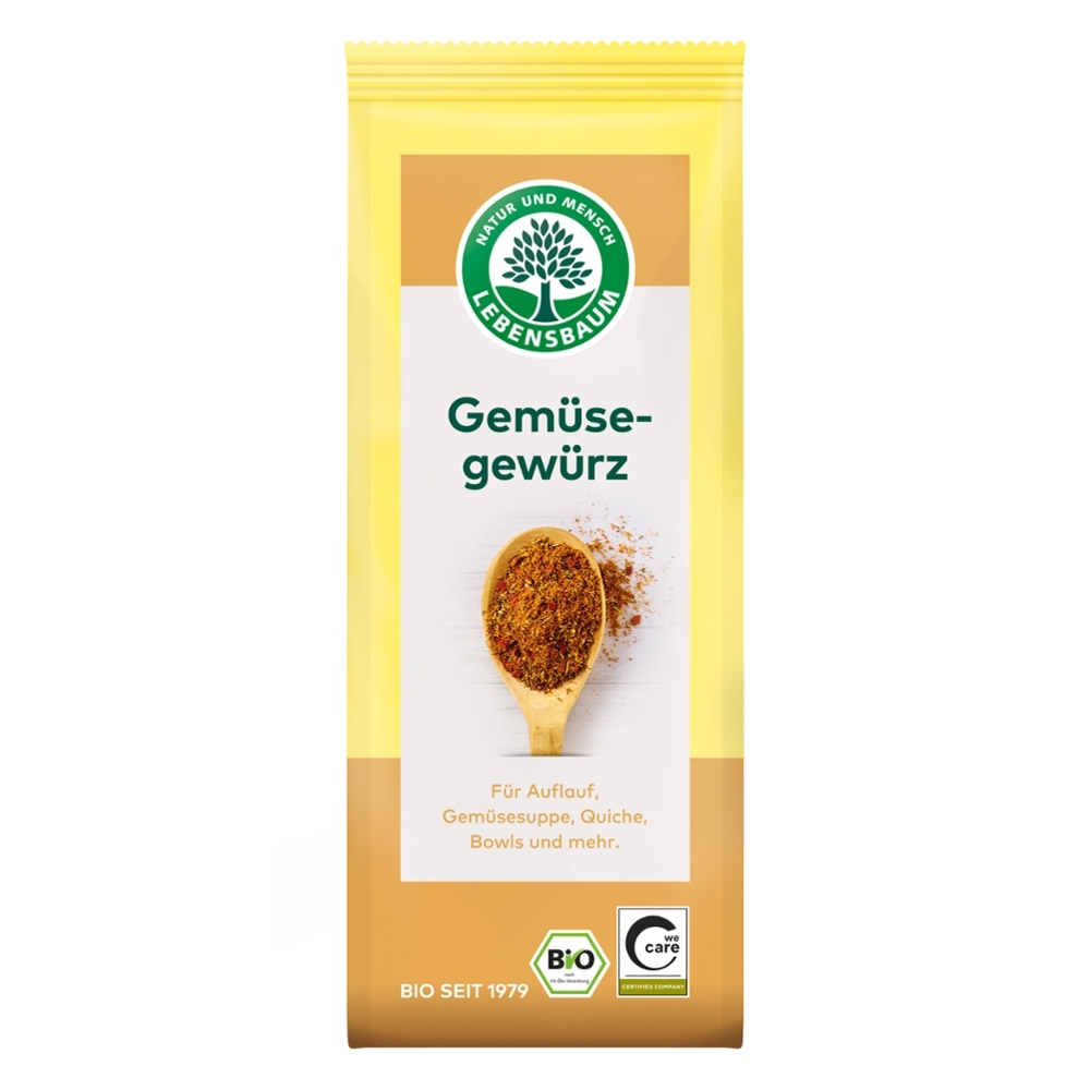 BIO - Mistura de especiarias  p/ legumes 60g