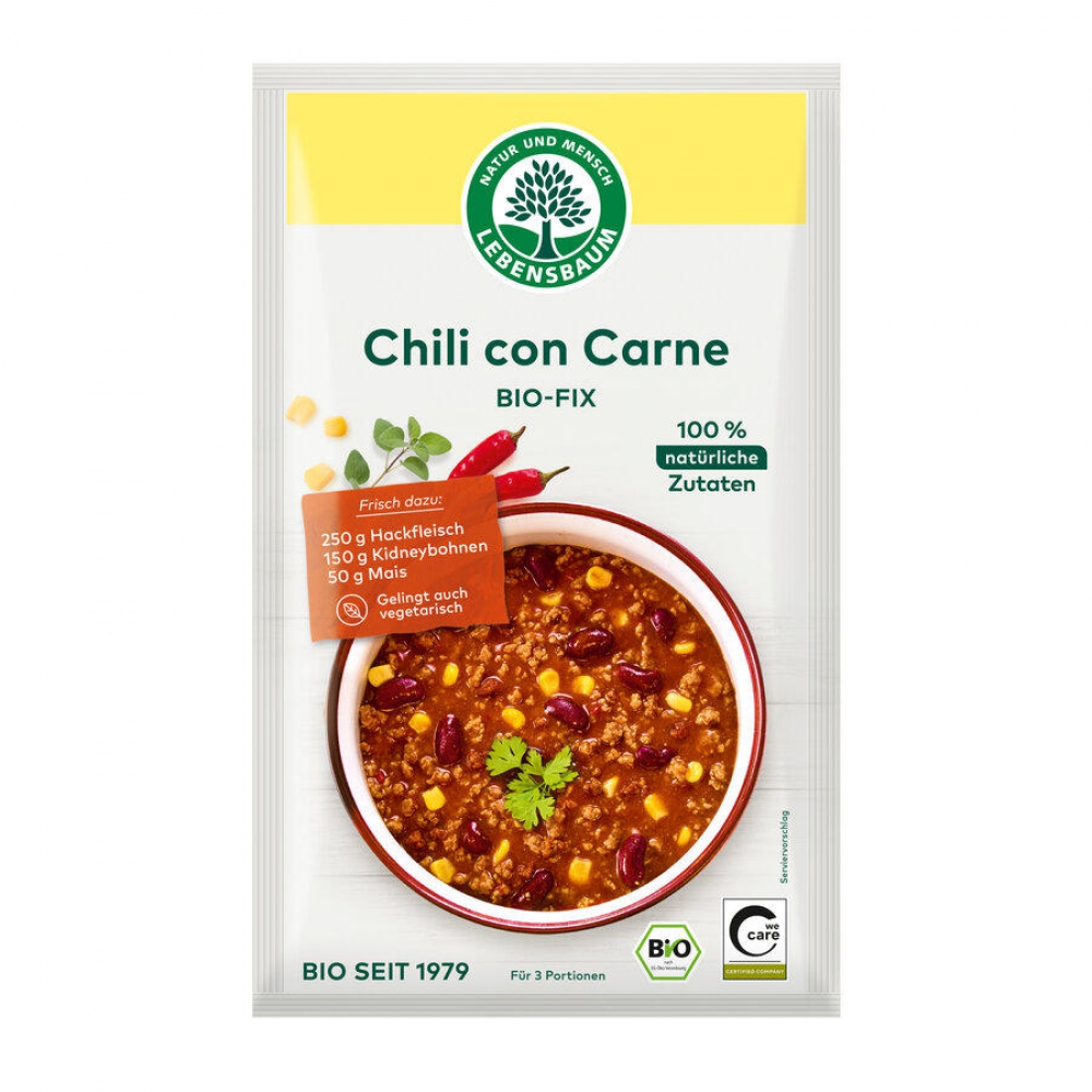 BIO - Mistura de especiarias - Chilli com carne, 30g
