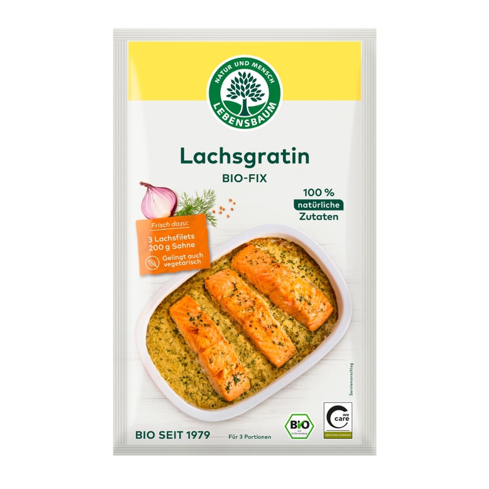 BIO - Mistura de especiarias - Salmão gratinado, 20g