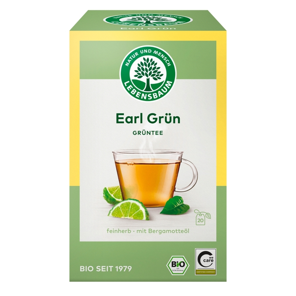 BIO - CHÁ - Earl Green, 20x1,5g