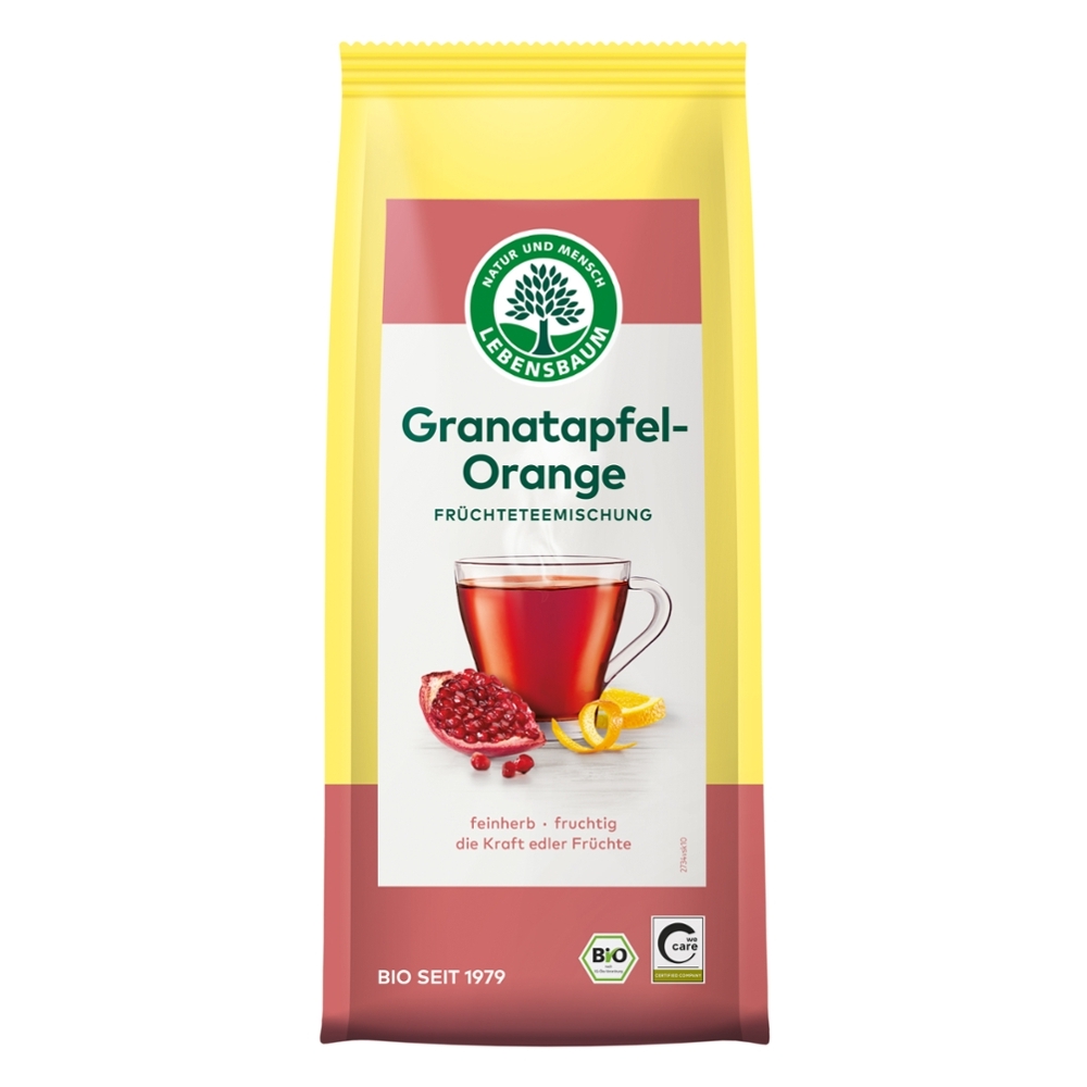 BIO - CHÁ DE FRUTAS - Romã & Laranja, 75g