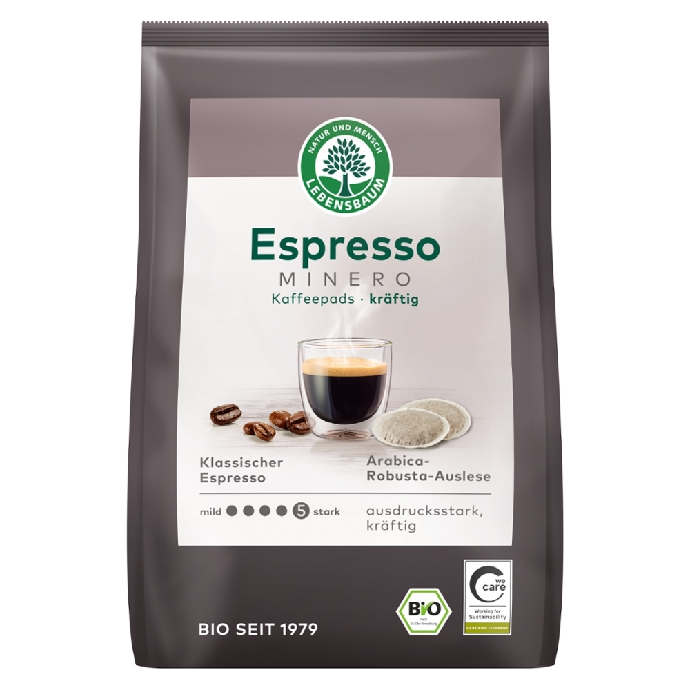 BIO - Expresso minero® Pads, 126g
