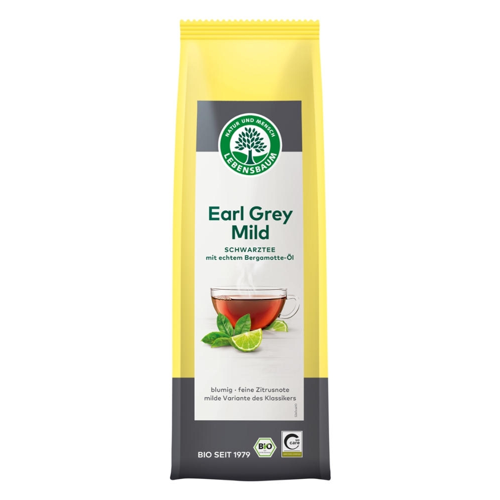 BIO - CHÁ PRETO - Earl Grey suave, 100g