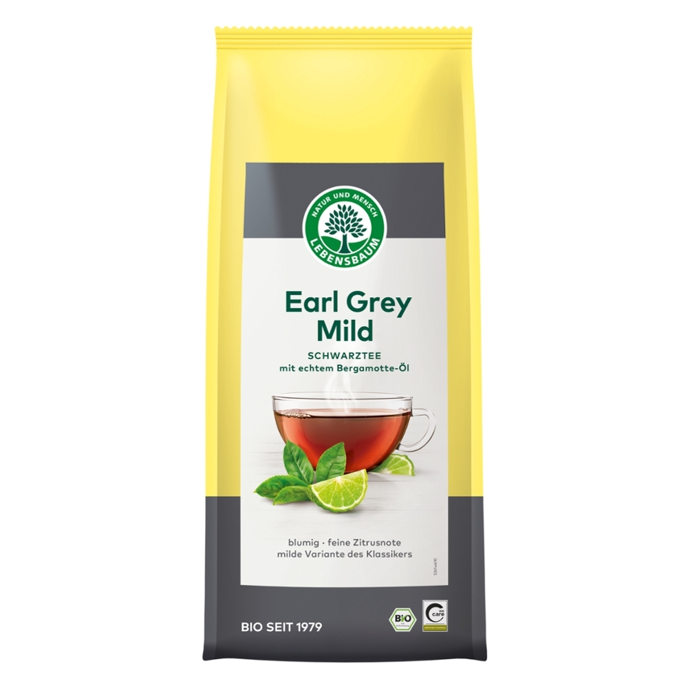 BIO - CHÁ PRETO - Earl Grey suave, 250g