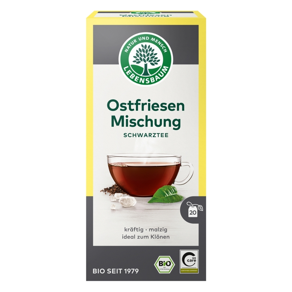 BIO - CHÁ PRETO - Mistura Ostfriesen  20x1,75g, 35g