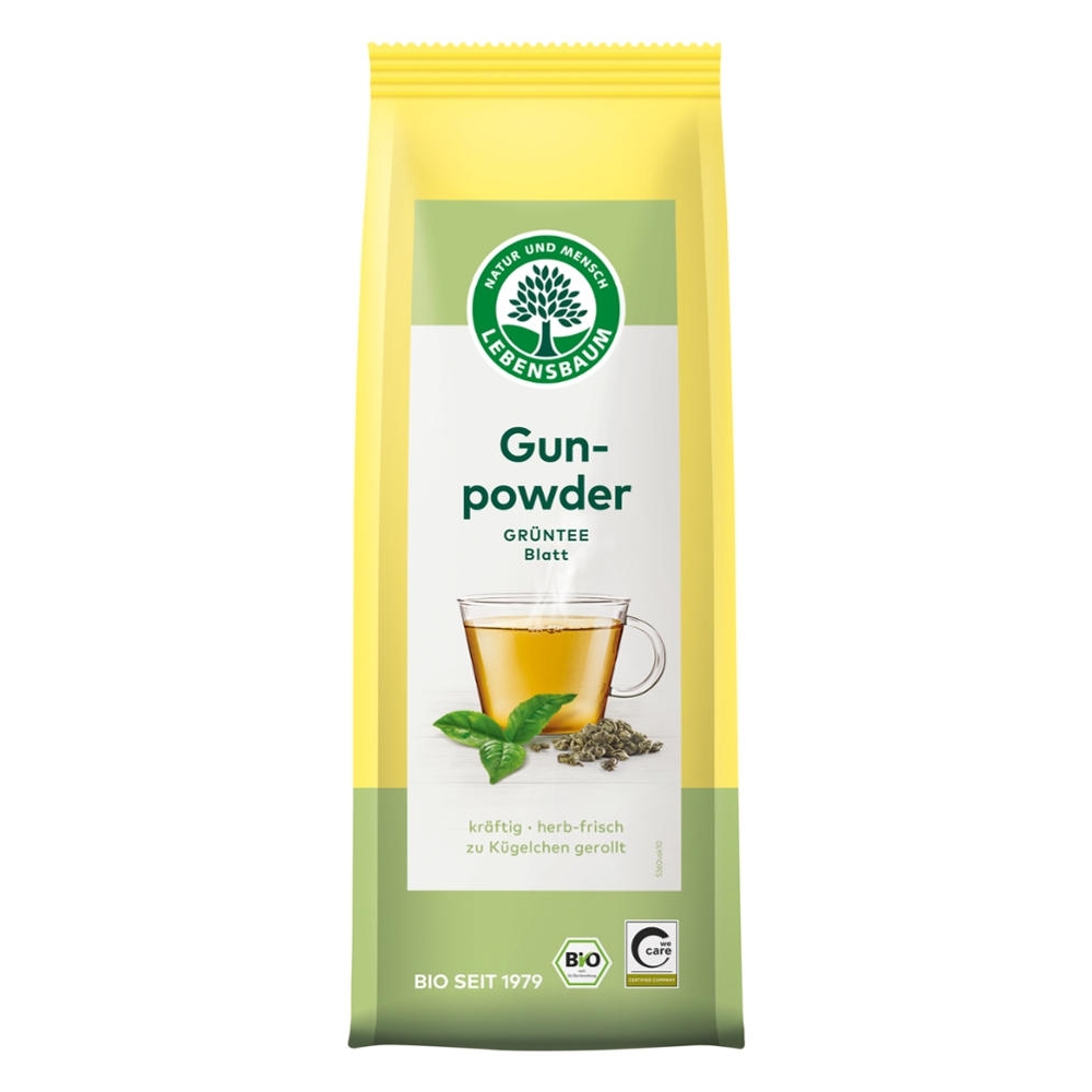 BIO - CHÁ VERDE - Gunpowder, folha, 100g