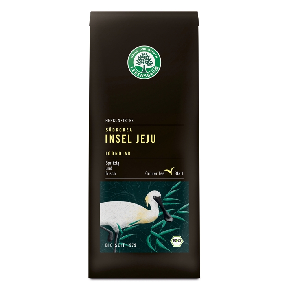 BIO - CHÁ VERDE - Ilha Vulcânica de Jeju - Joongjak, 90g