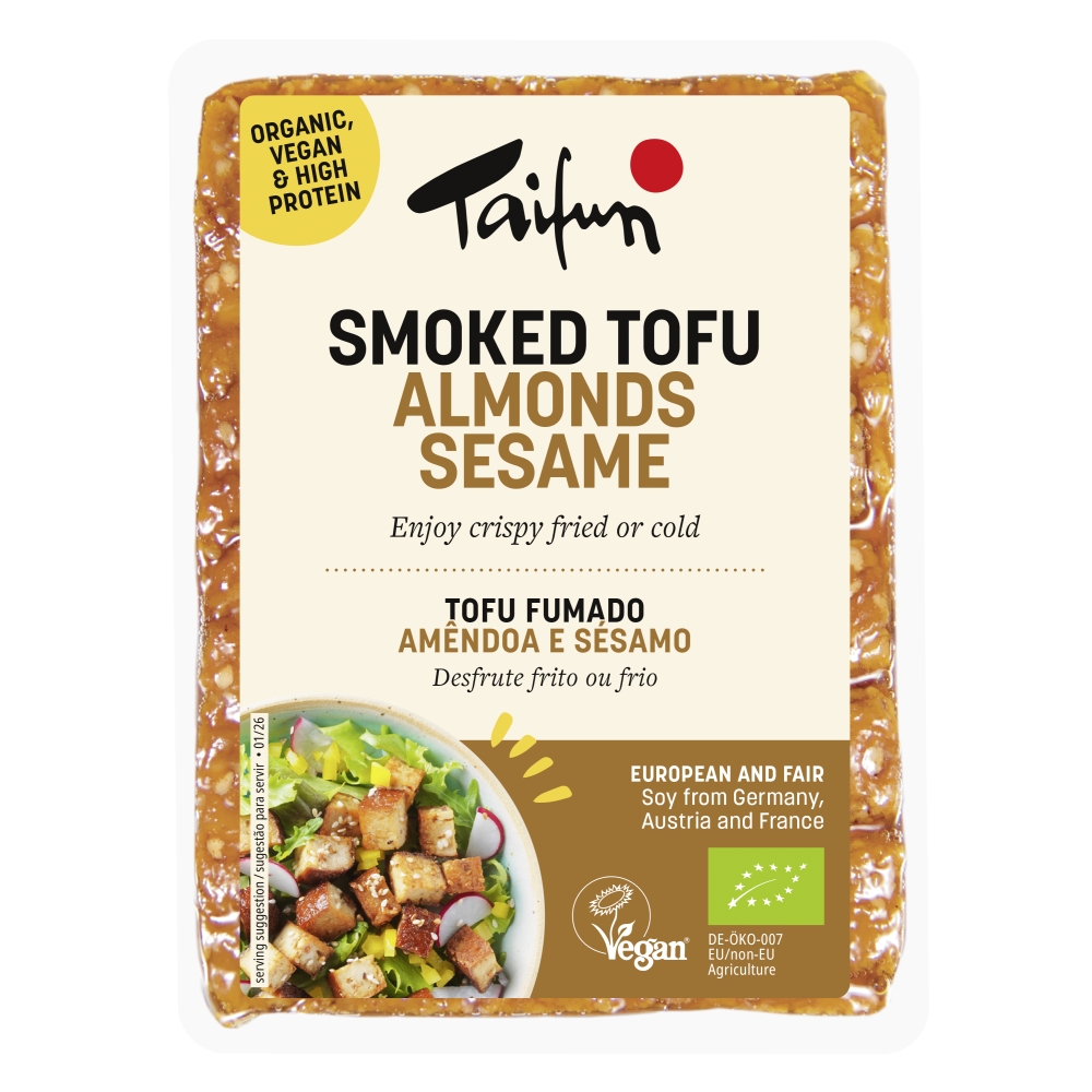 BIO - Tofu Fumado c/ Amêndoa e Sésamo, 200g