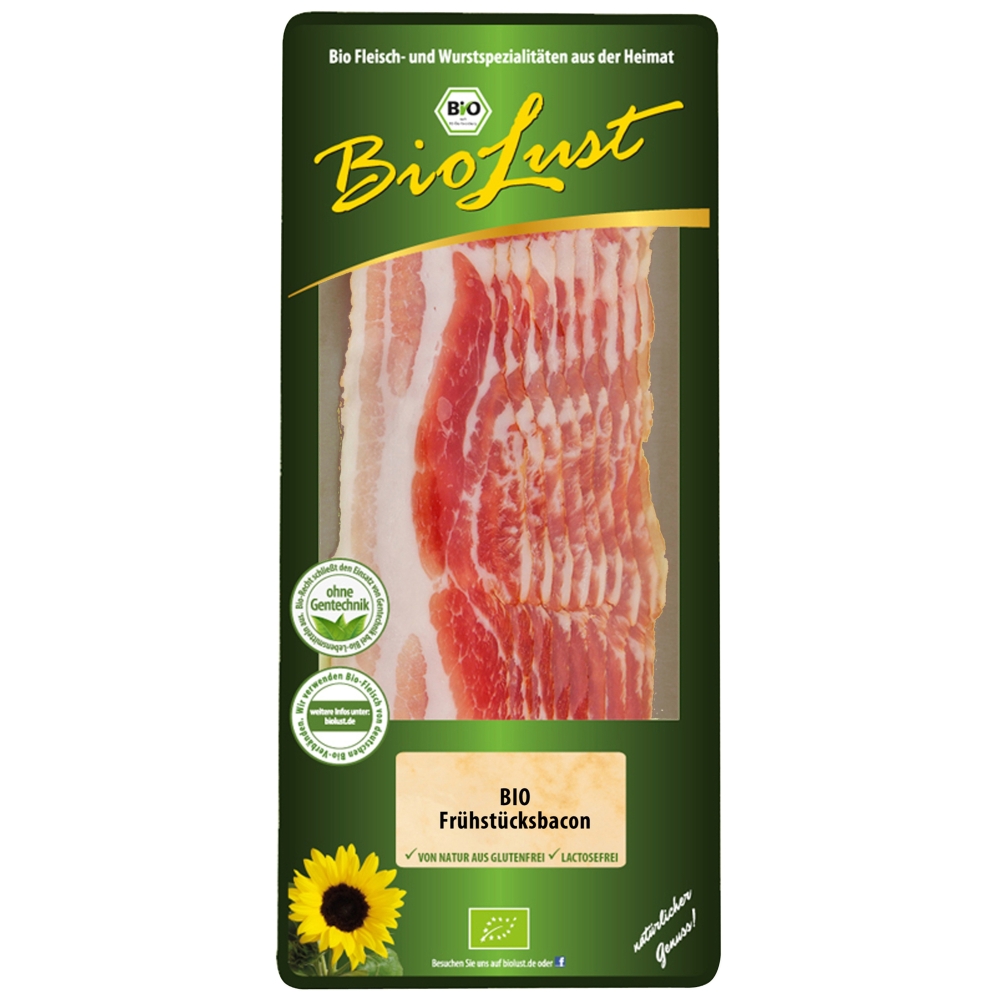 BIO - Bacon p/ pequeno-almoço, fatiado, 100g