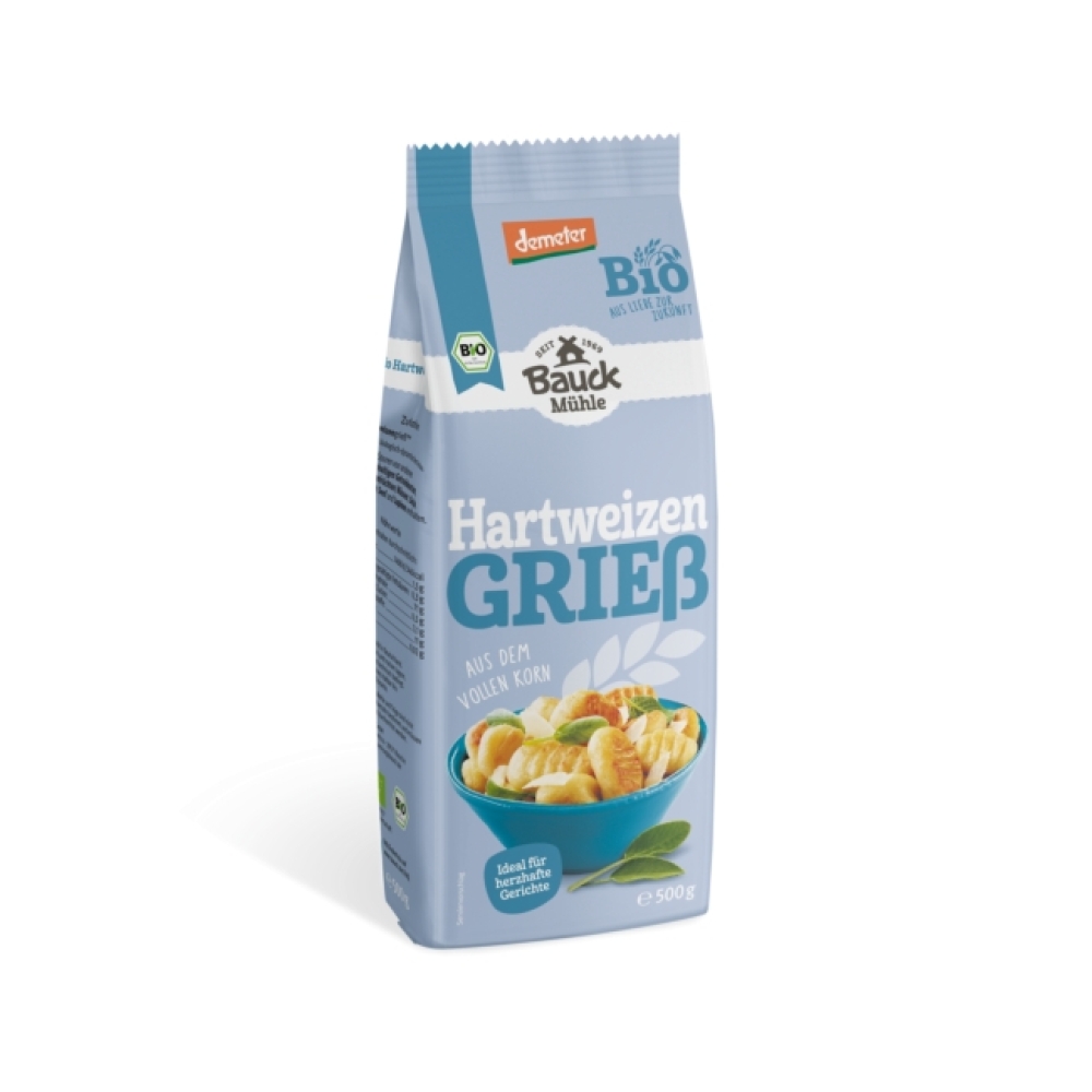 BIO - Sêmola de TRIGO duro, Demeter, 500g