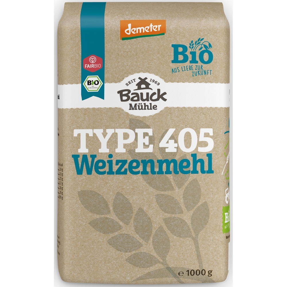 BIO - Farinha de TRIGO Tipo 405, Demeter, 1Kg