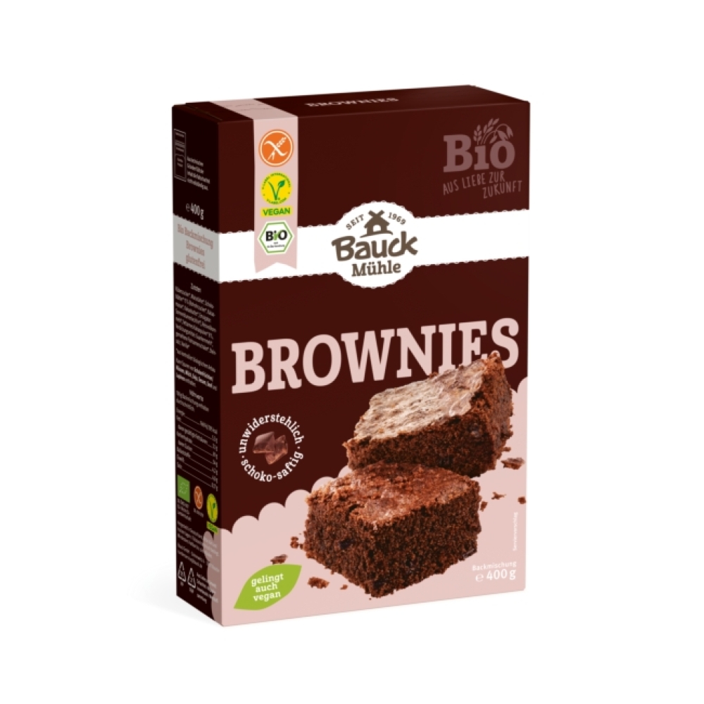 BIO - Mistura Brownies s/ GLUTÉN, 400g