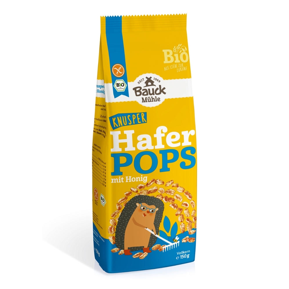 BIO - Poppies de AVEIA e mel s/ GLUTÉN, 150g