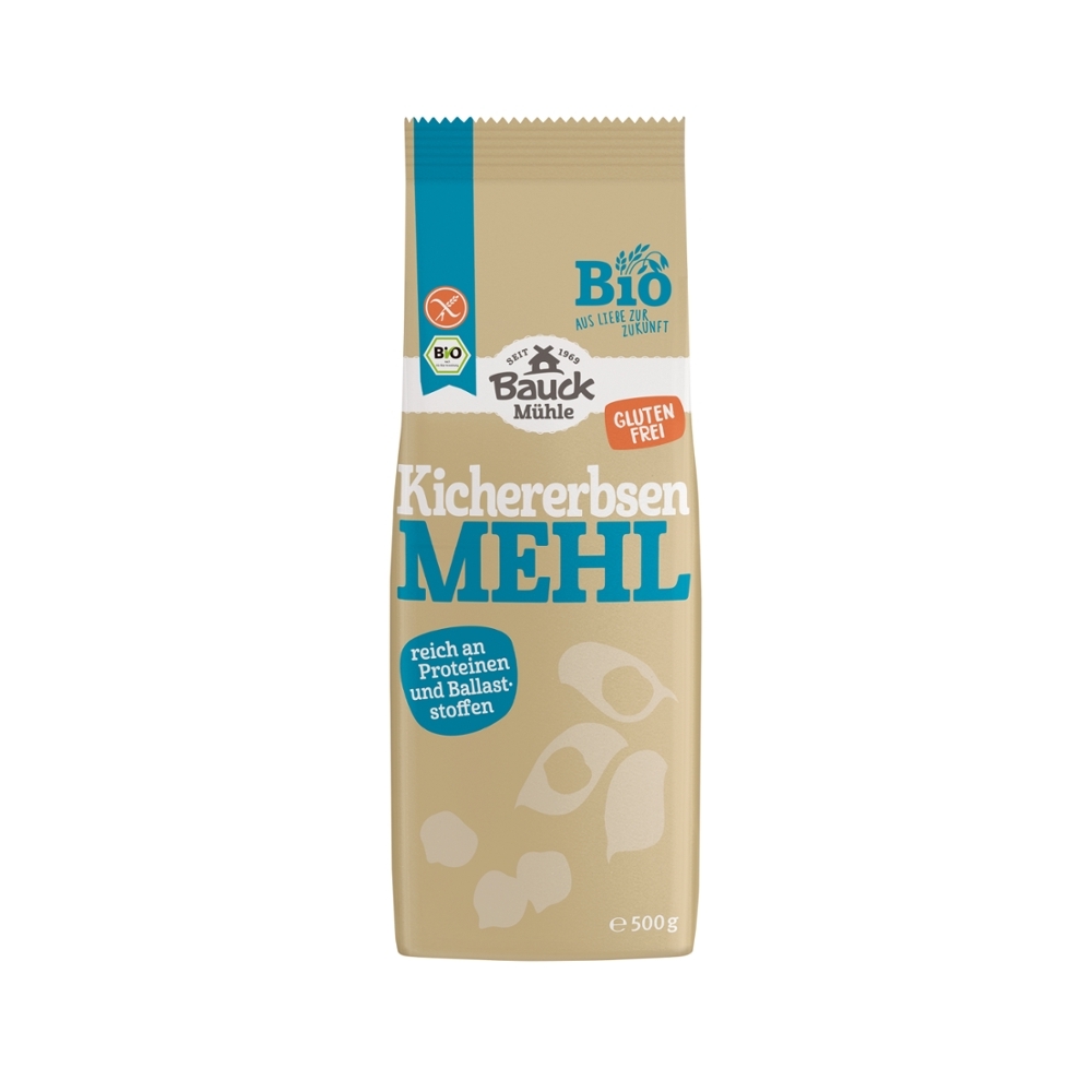 BIO - Farinha de Grão de bico s/ GLÚTEN, 500g