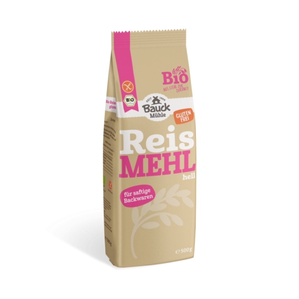 BIO - Farinha de Arroz light s/ GLÚTEN, 500g