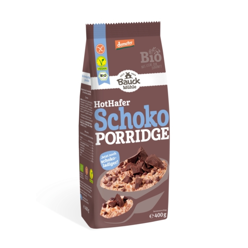 BIO - Papa de AVEIA e Chocolate s/ GLUTÉN, Demeter, 400g