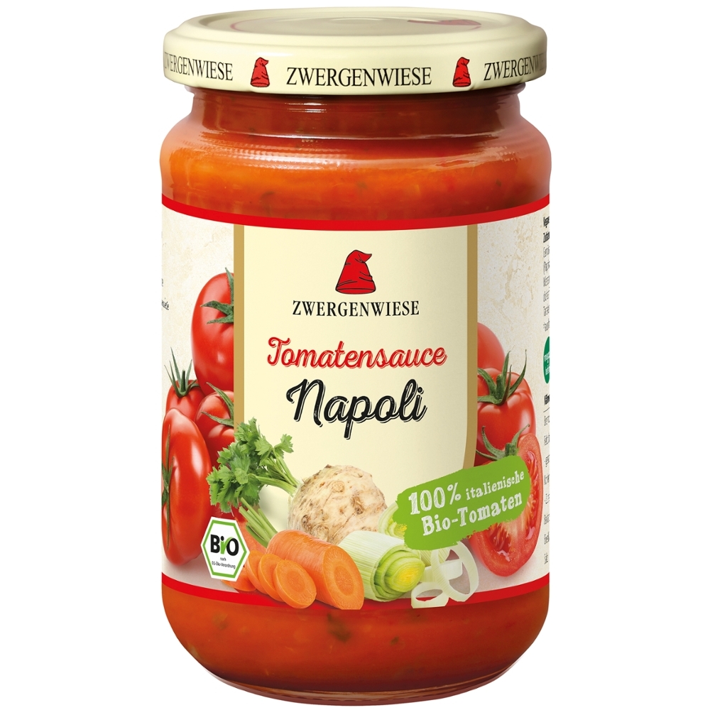 BIO - Molho de tomate "Napoli" VEGAN, 340ml
