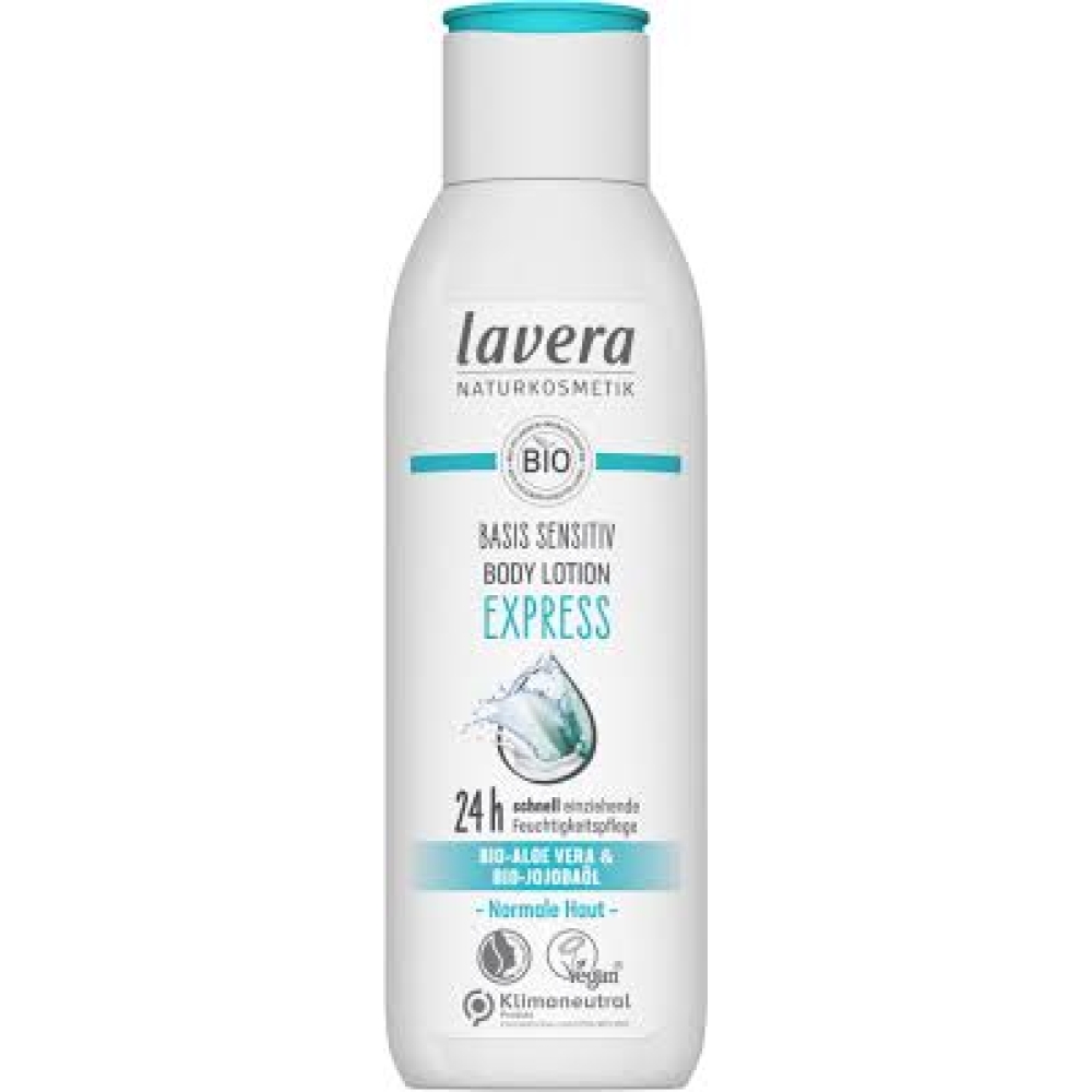 Lavera - Basis Sensitiv - Loção corporal express, 250ml