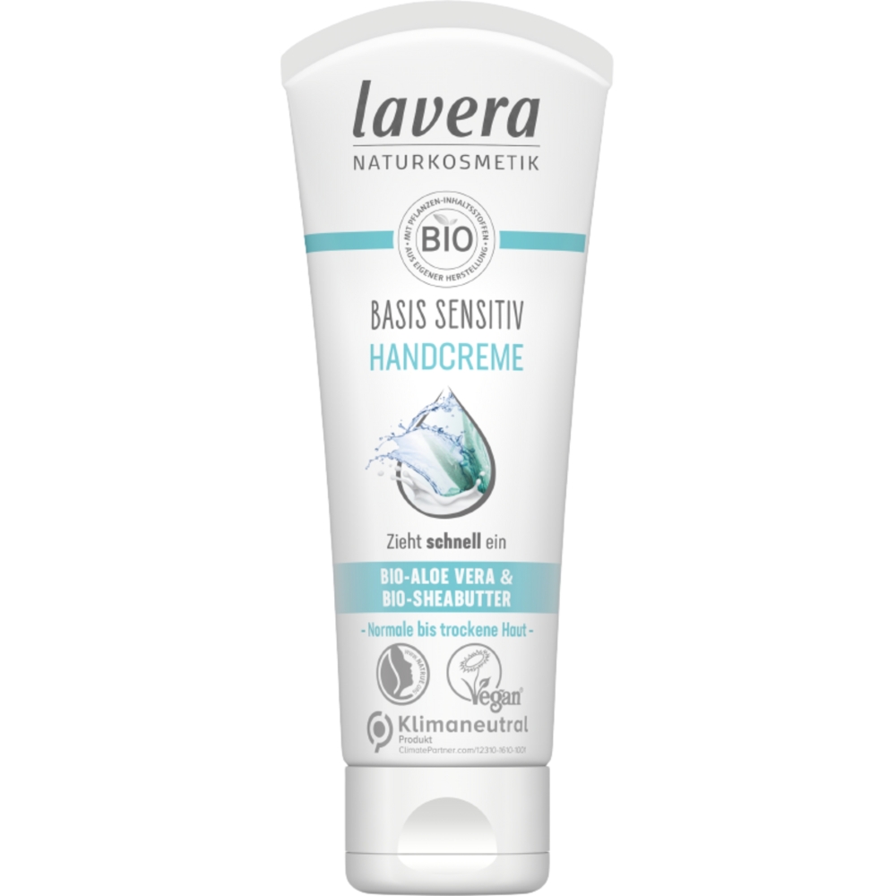 Lavera - Basis Sensitiv - Creme para mãos, 75ml