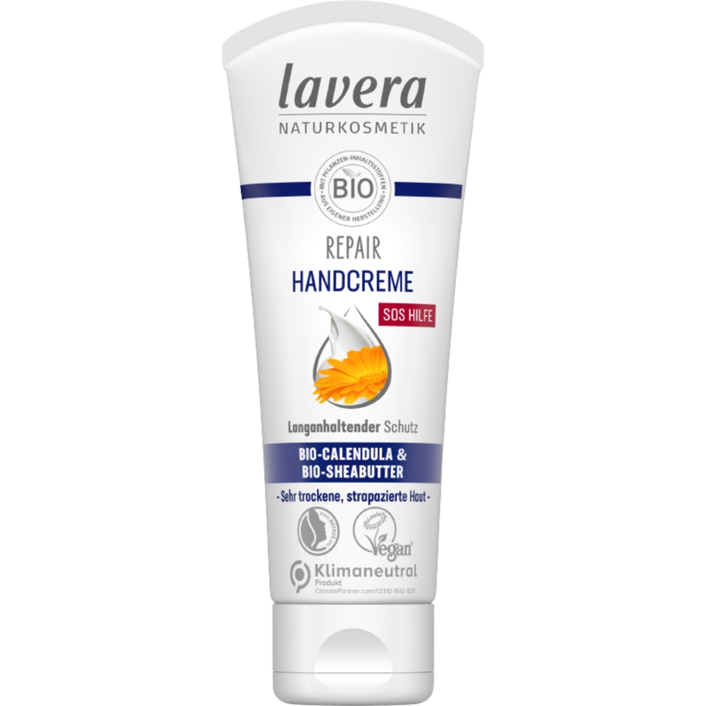 Lavera - Creme p/ mãos SOS, reparador, 75ml
