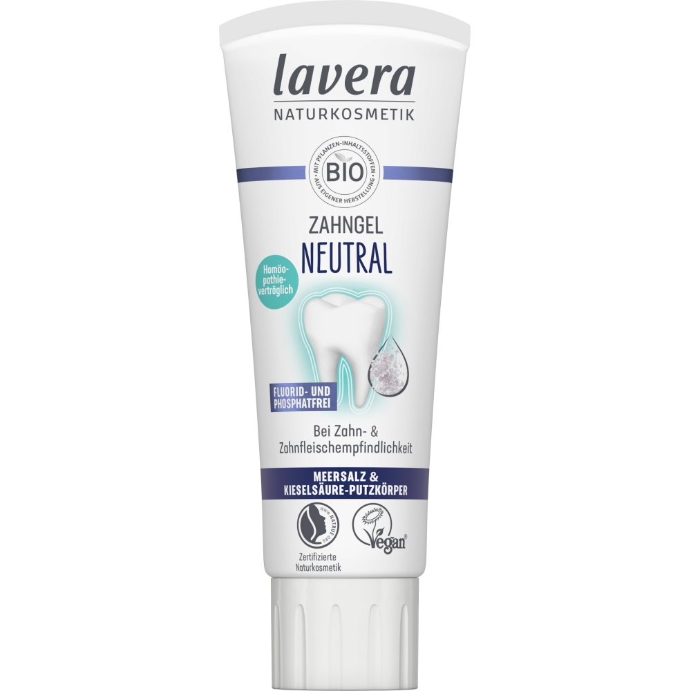 Lavera - NEUTRAL - Gel de dentes - s/ flúor, 75ml