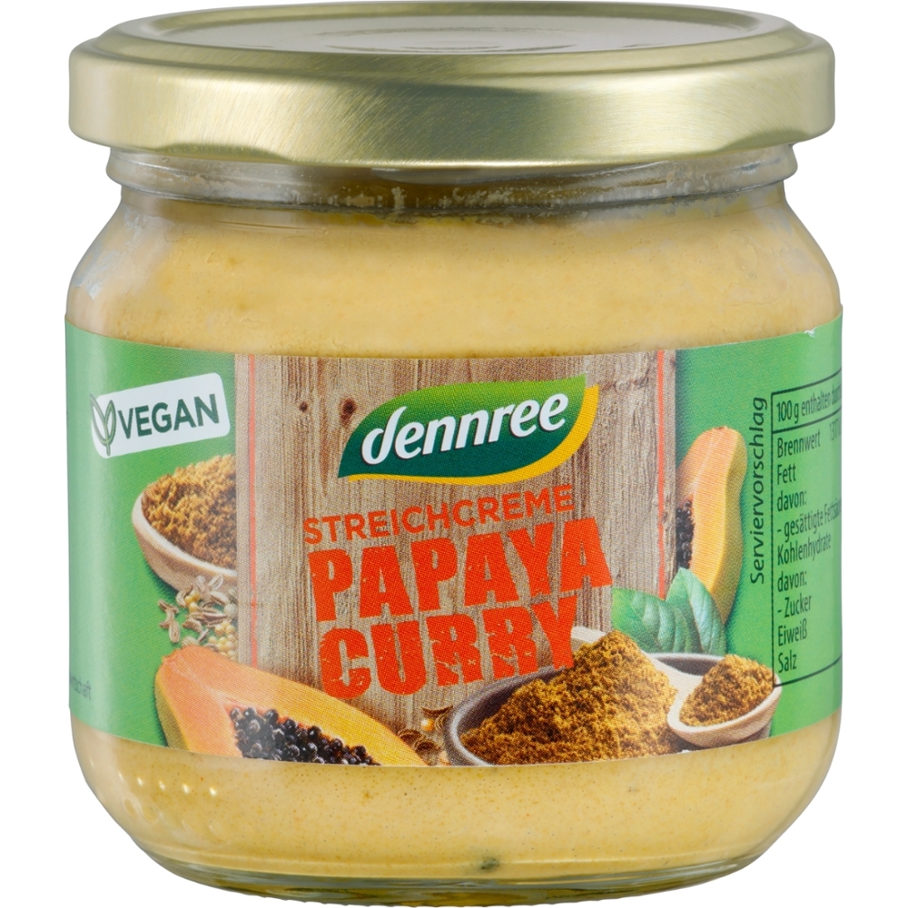 BIO - Paté de Papaia e Caril, 180g