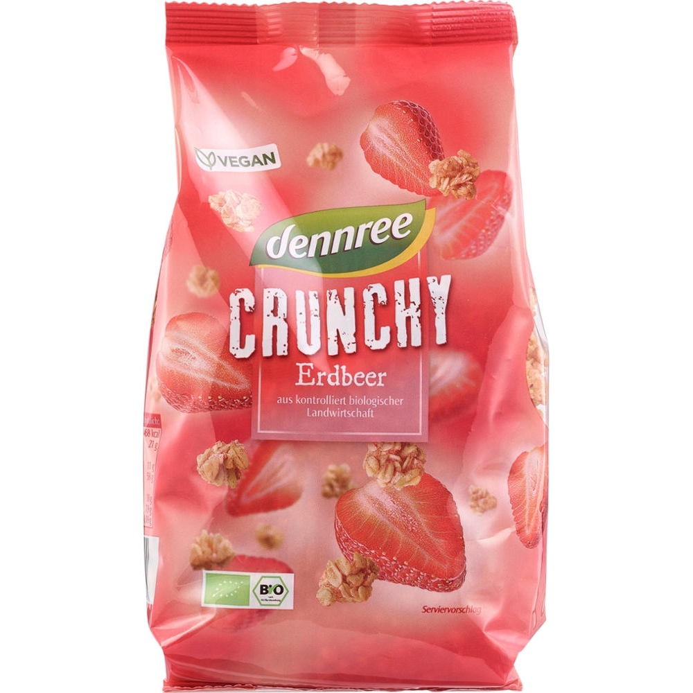 BIO - Crunchy morango 375g