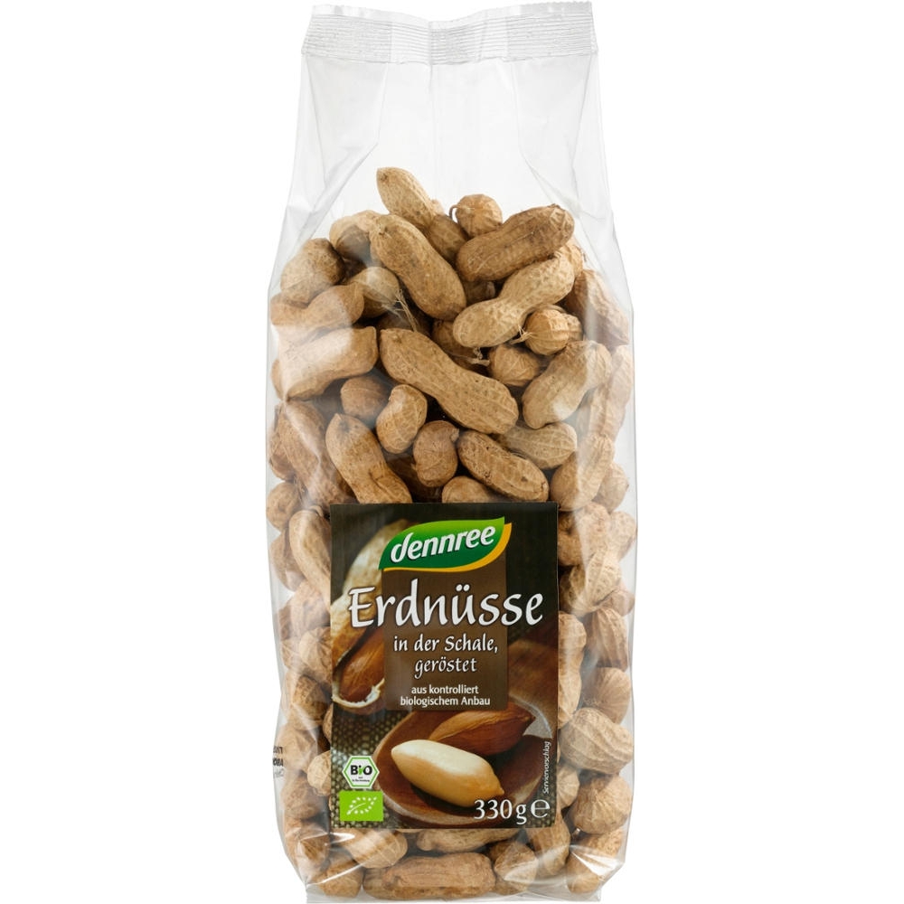 BIO - Amendoins tostados c/ casca, 330g