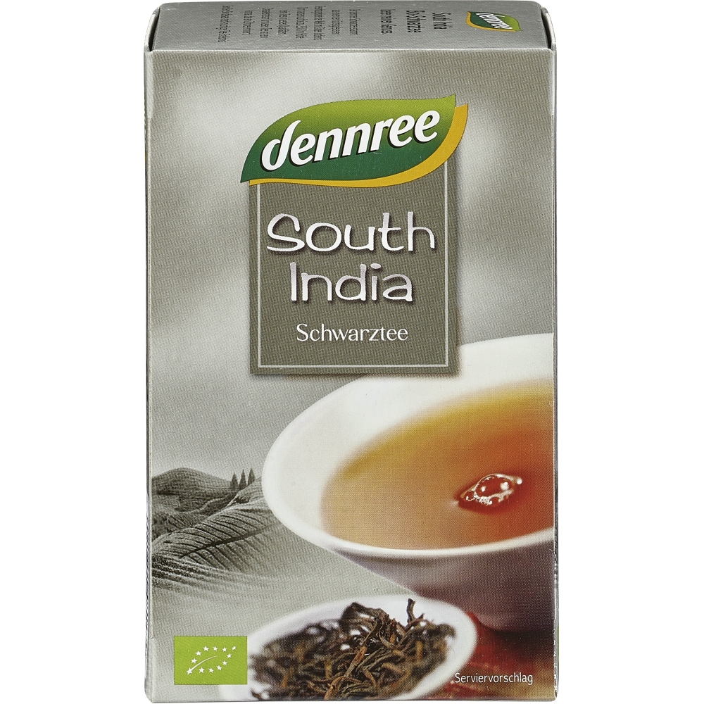 BIO - South India chá Preto 20 saquetas, 1,5g