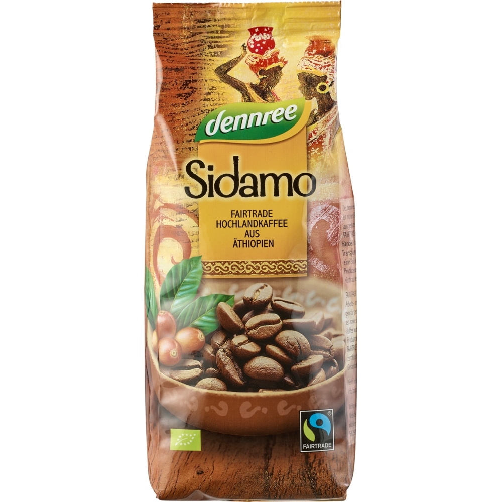 BIO - Café tostado Sidamo, moído, 250g