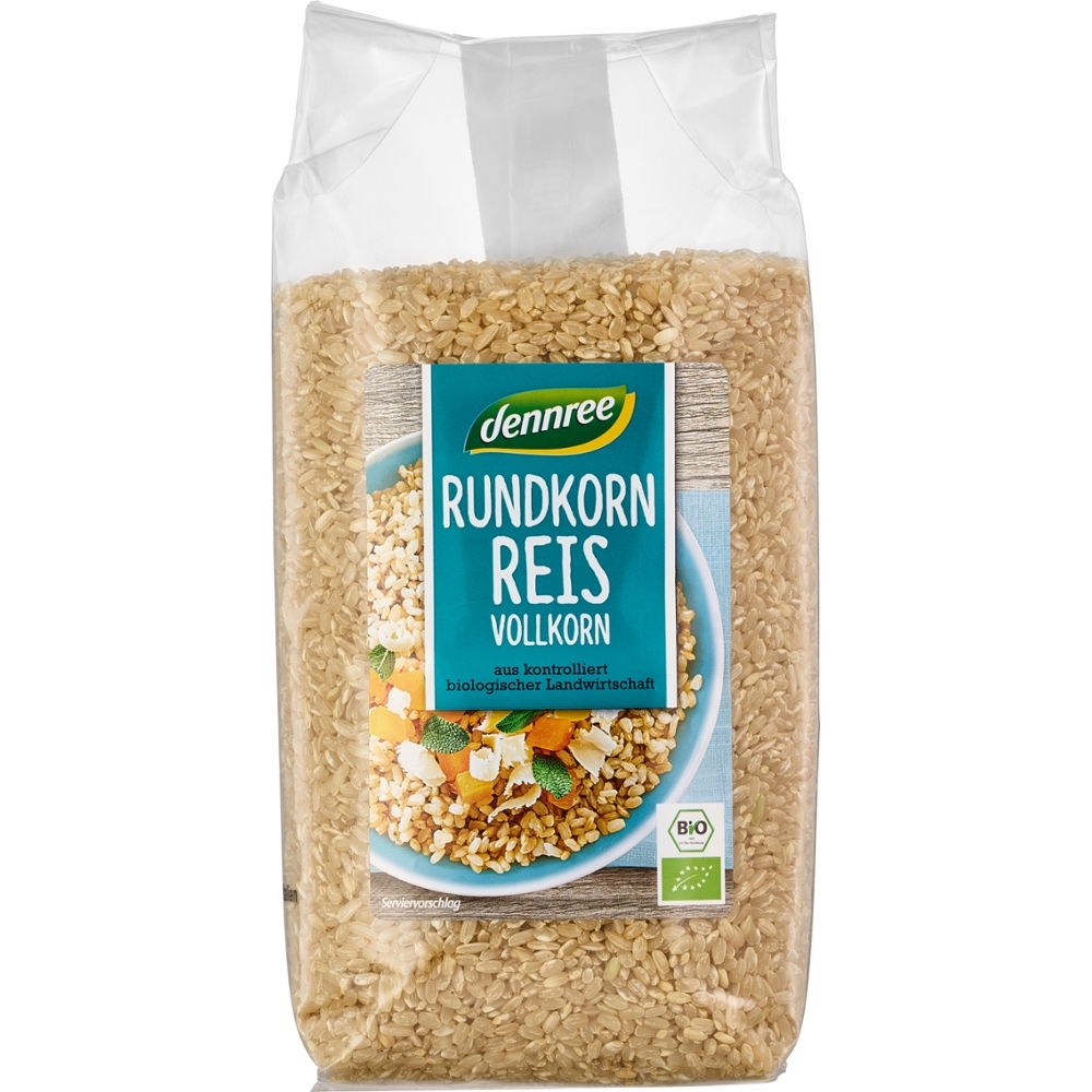 BIO - Arroz redondo integral, 1Kg