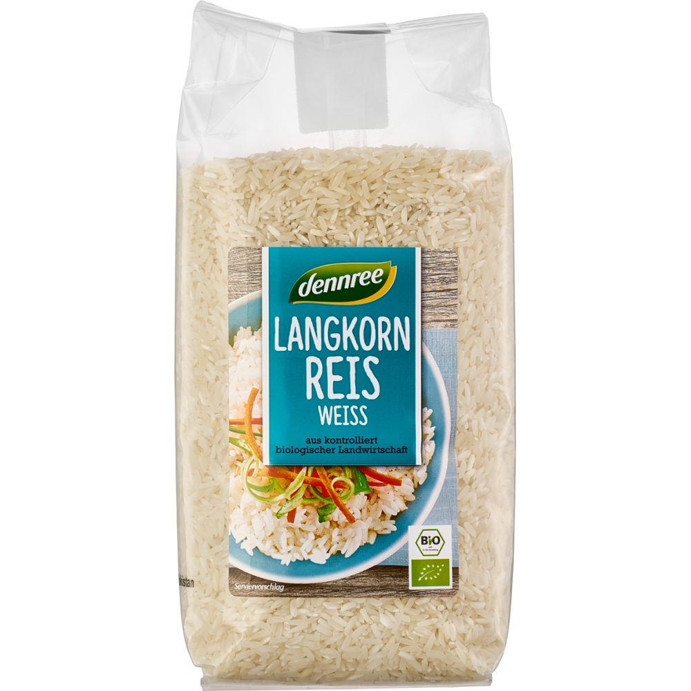 BIO - Arroz branco, agulha, Paquistão, 1Kg