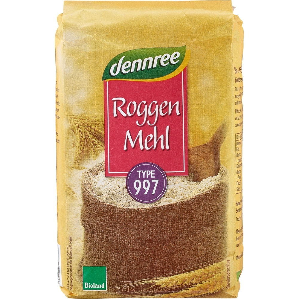 BIO - Farinha de CENTEIO tipo 1150, 1Kg