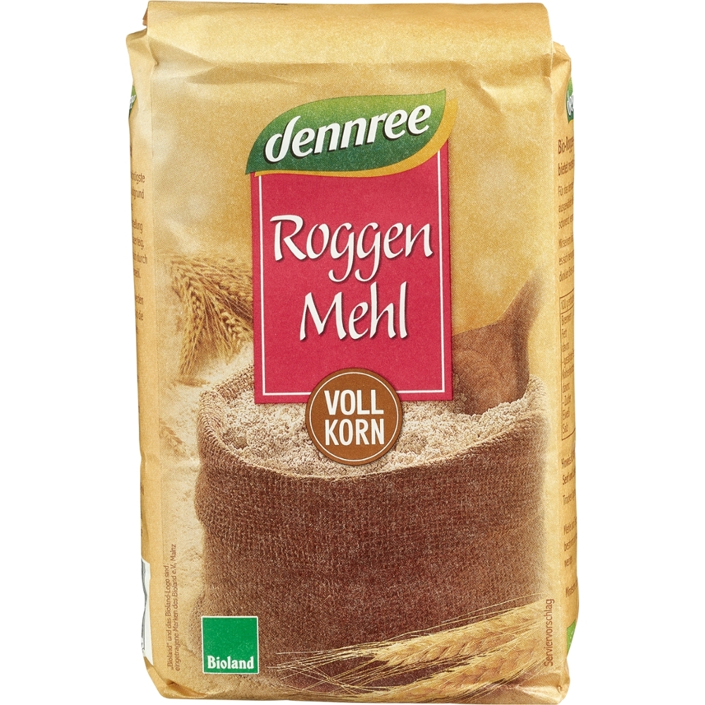 BIO - Farinha de CENTEIO integral, 1Kg