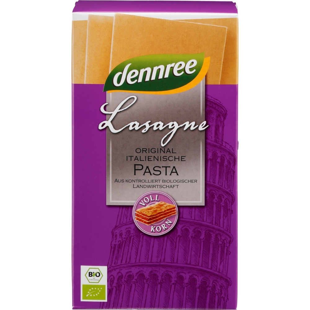 BIO - Lasagne de TRIGO duro integral, 250g