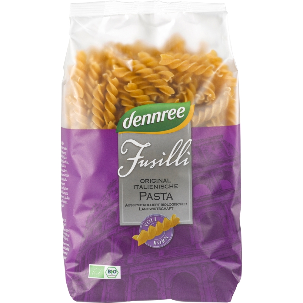 BIO - Fusilli de TRIGO duro, 500g