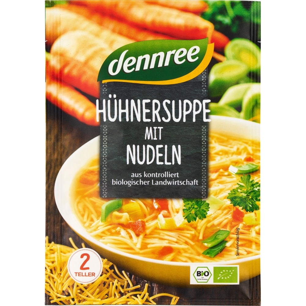 BIO - Canja de galinha instantânea c/ noodles, 45g