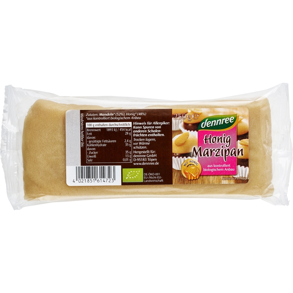 BIO - Massapão c/ mel, 250g