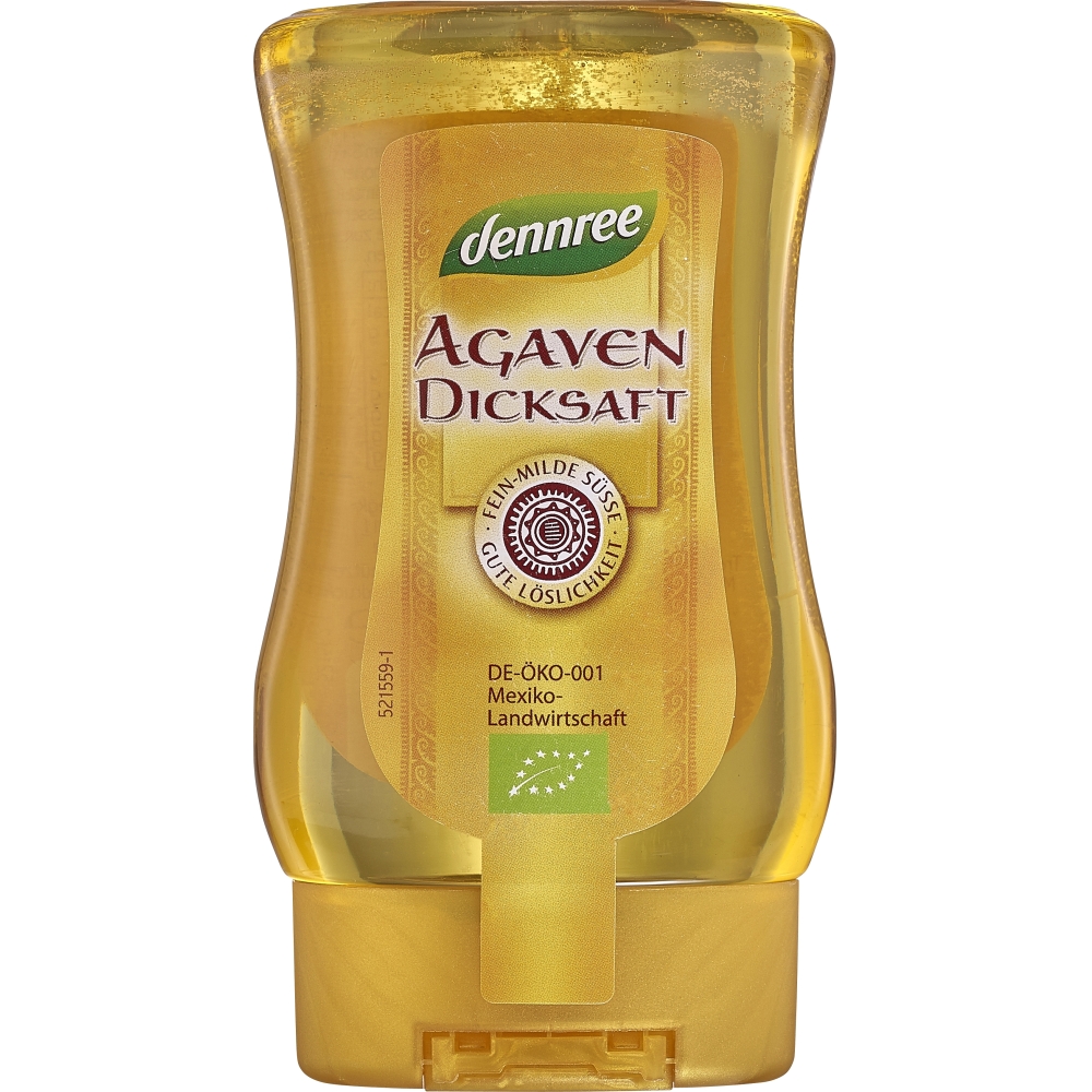 BIO - Xarope de agave, em garrafa squeeze, 180ml
