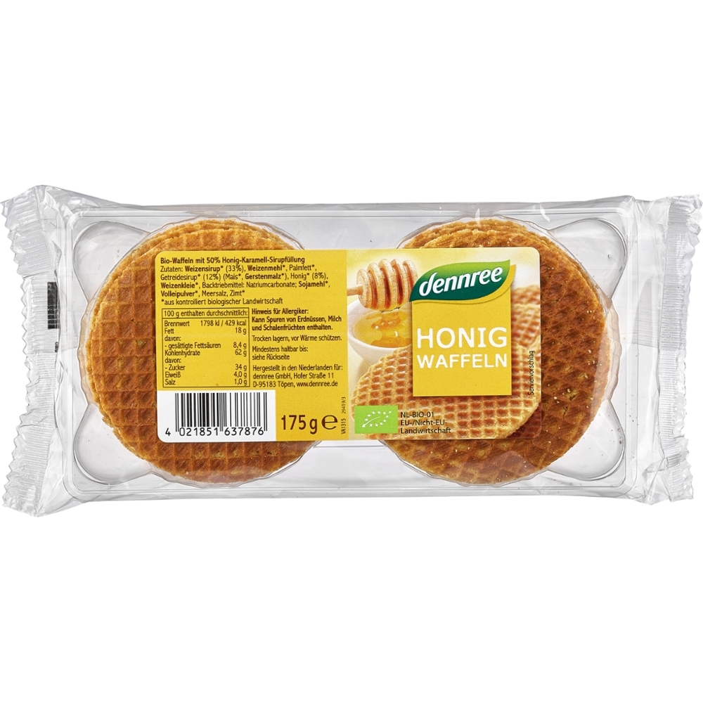 BIO - Wafers de mel, 175g