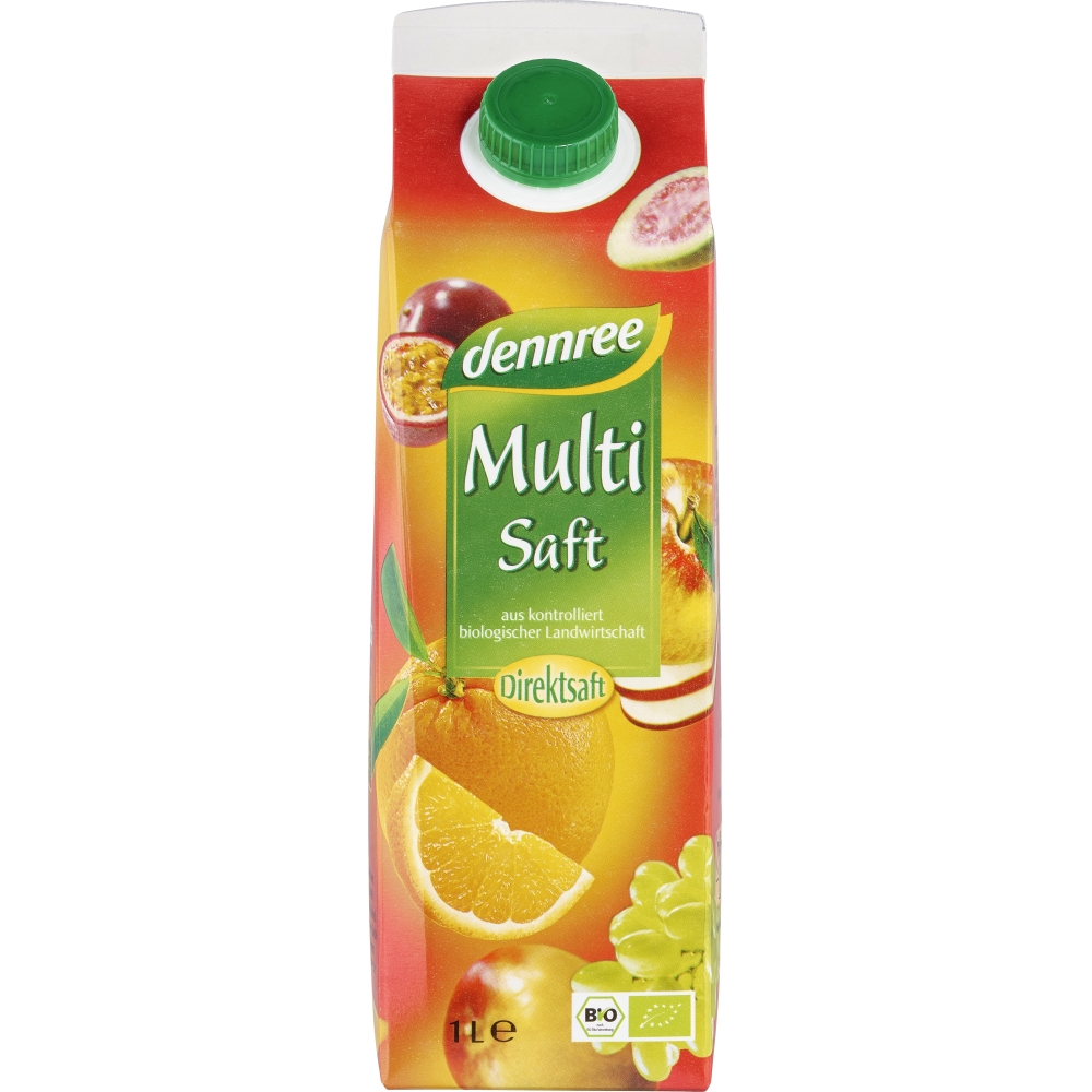 BIO - Sumo multifrutos sem adoçante, Elopack, 1l