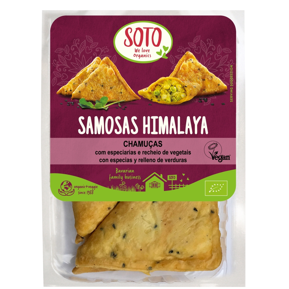 BIO - Chamuças "Himalaya", VEGAN, 4x57,5g